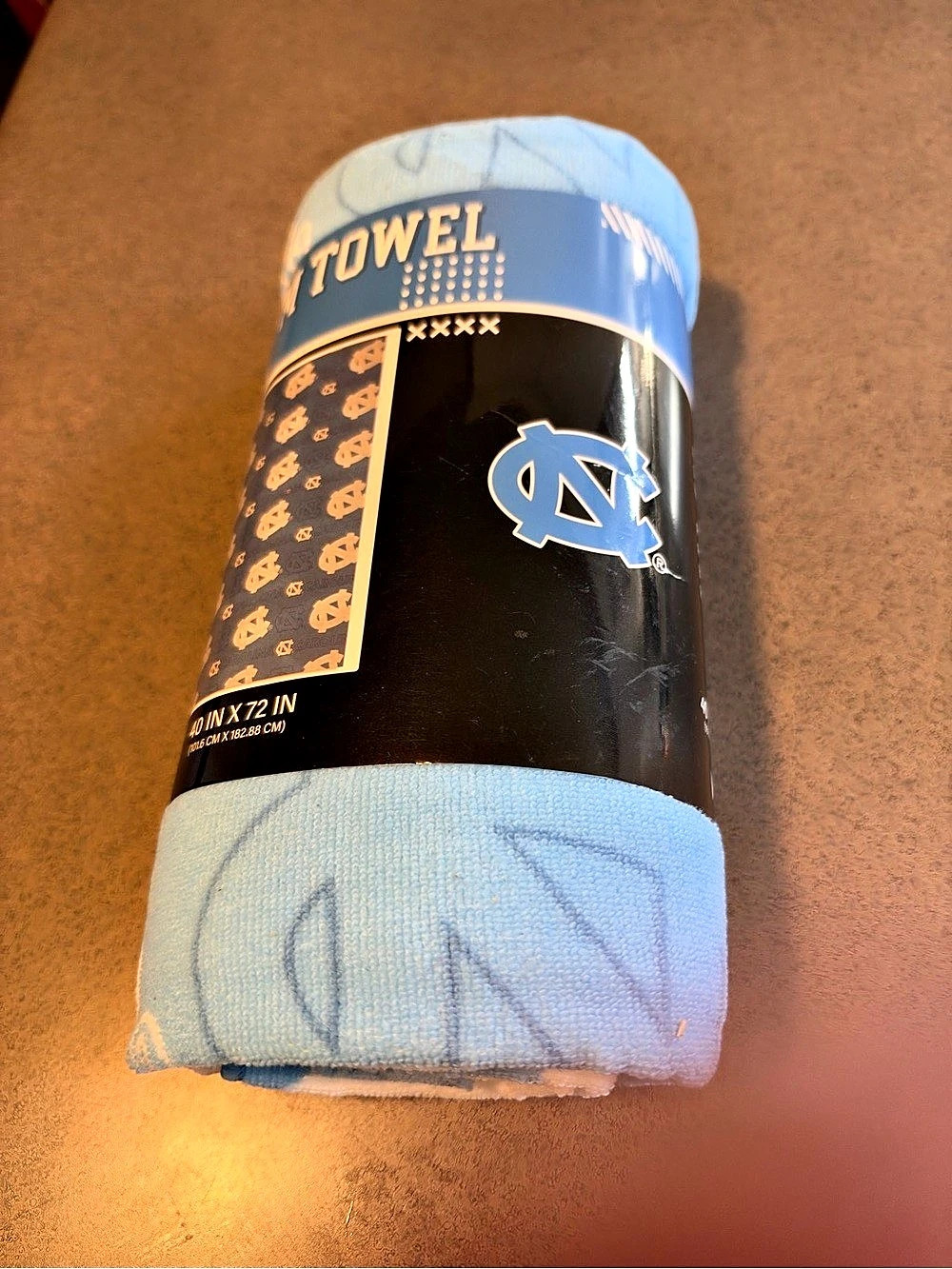Team Towel NCAA North Carolina towel NWT